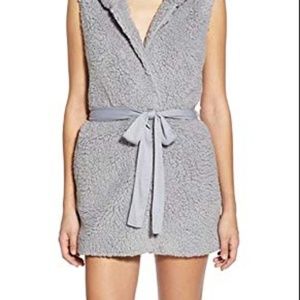 Nordstrom Josie Natori Plush Gray Robe